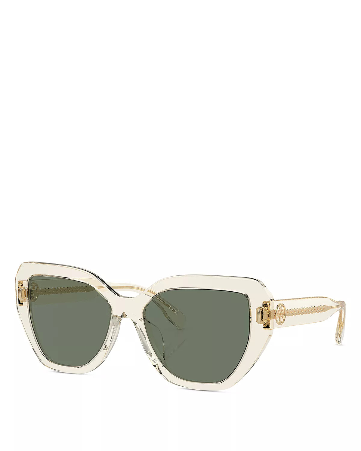 Tory Burch Dark Green Cat Eye sunglasses