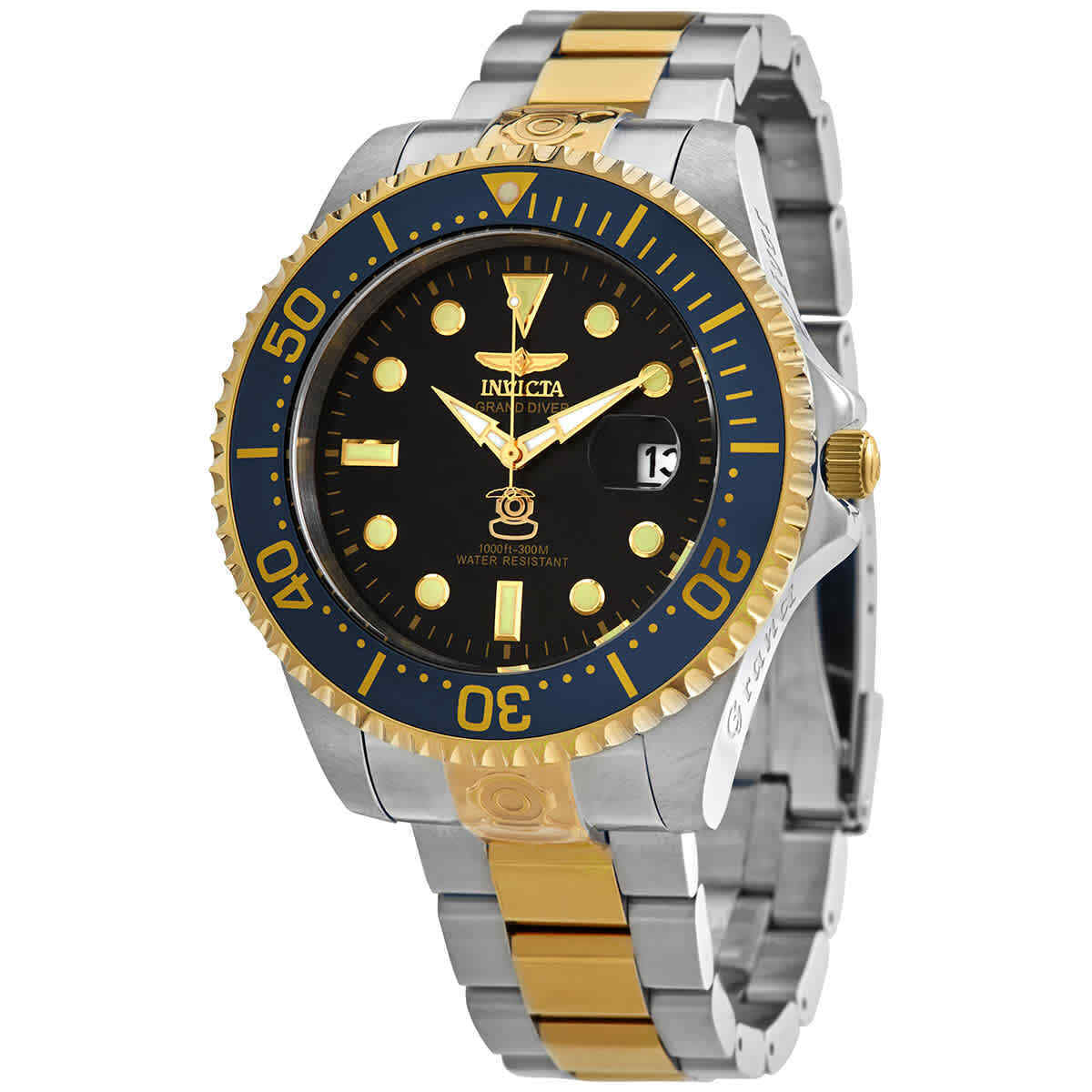 Invicta Pro Diver Grand Diver Automatic Black Dial Me – Luxury Line