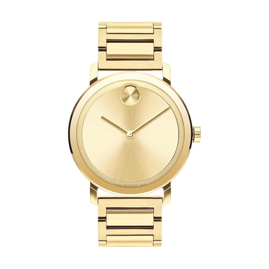 MOVADO 
Bold Evolution Thin Quartz Gold Dial Men