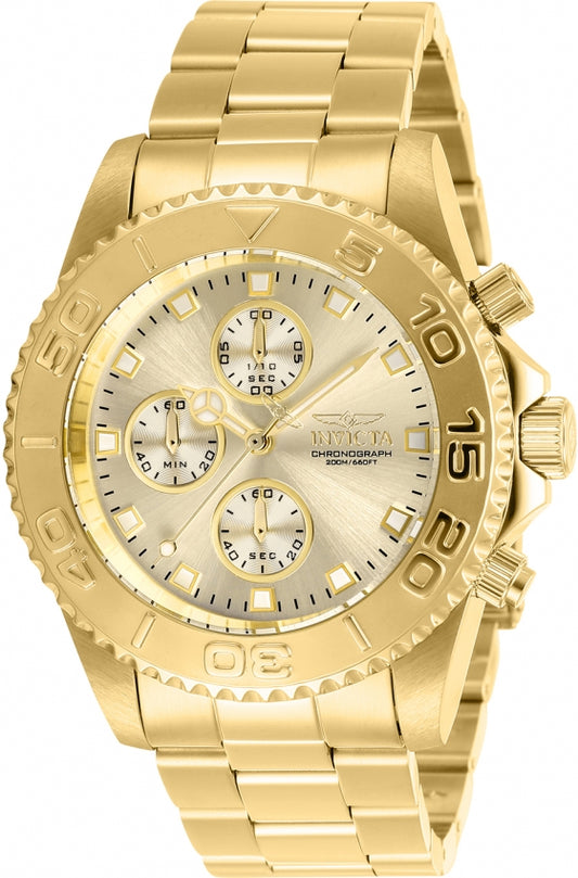 Invicta Pro Diver Gold