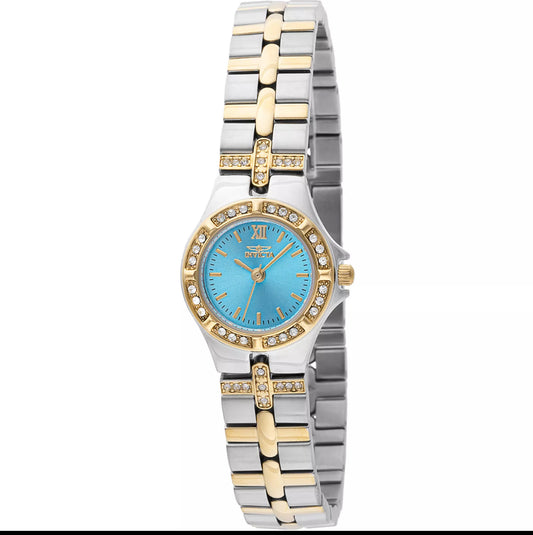 INVICTA
Wildflower Crystal Turquoise Dial Ladies Watch