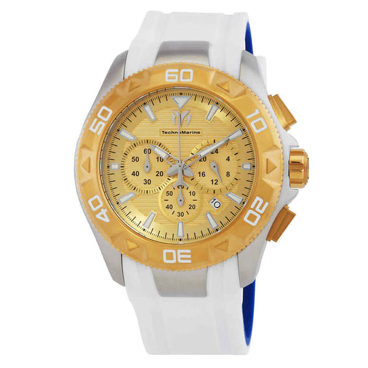 TechnoMarine UF6 Chronograph Quartz Gold