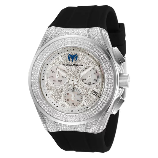 TechnoMarine Cruise Diva Pave (Silver)