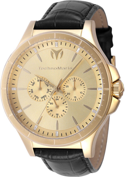 TECHNOMARINE 
MoonSun Gold Dial Men