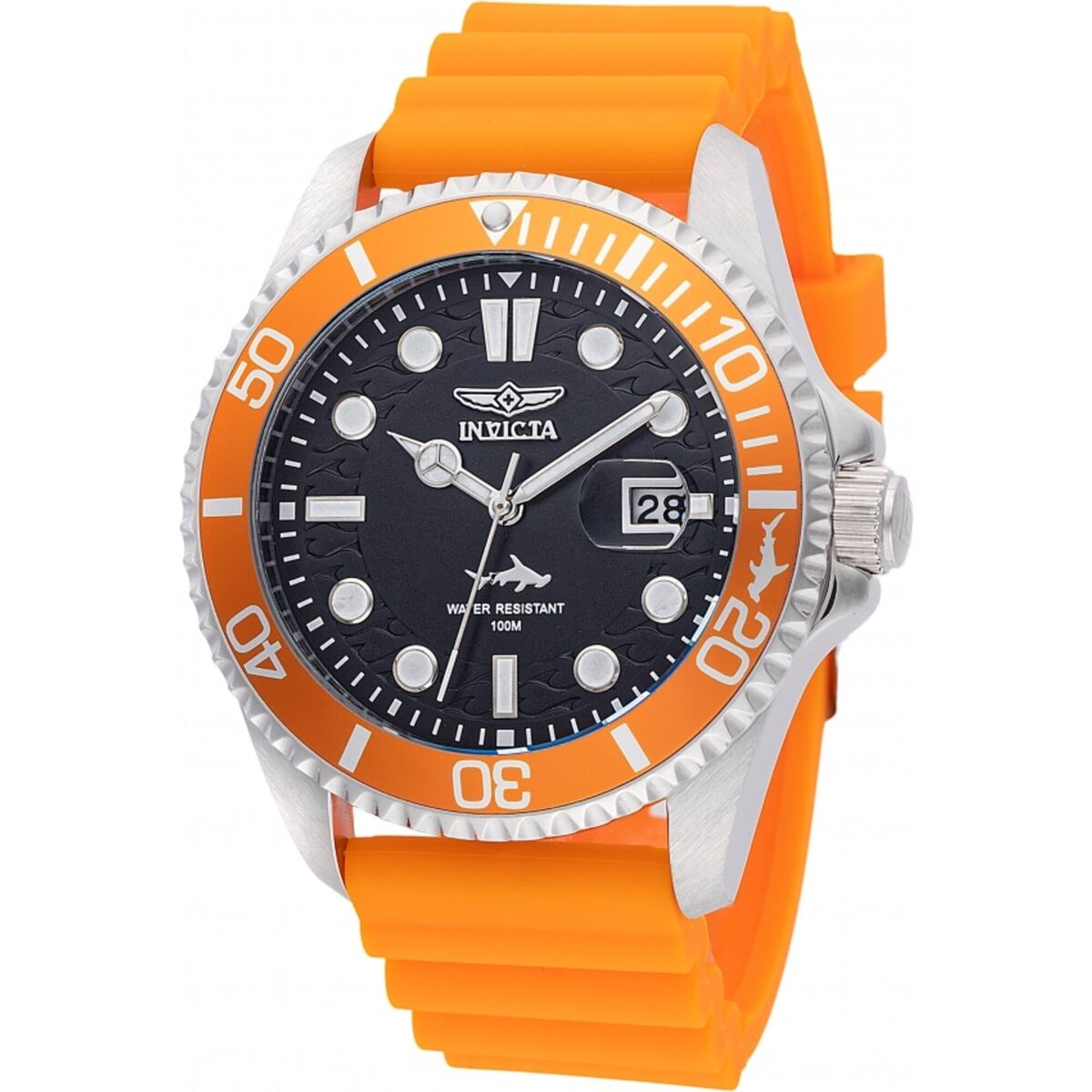 INVICTA 
Pro Diver  orange Men's