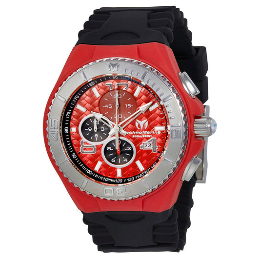 TECHNOMARINE
Cruise JellyFish Chronograph Red Dial