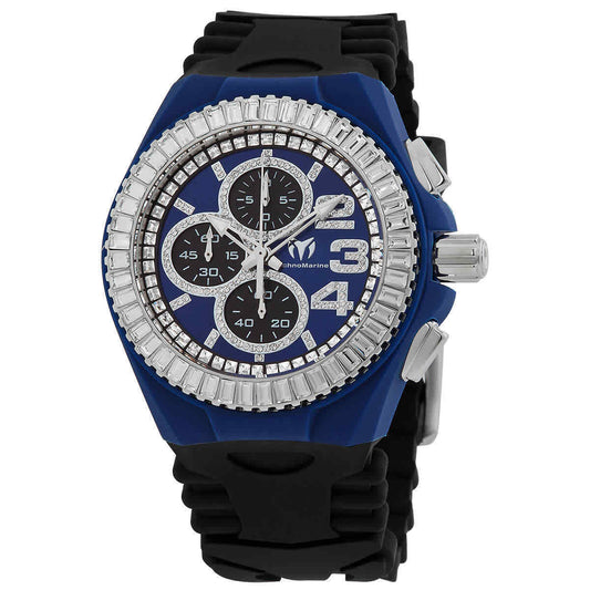 TechnoMarine Cruise  Quartz Crystal Blue